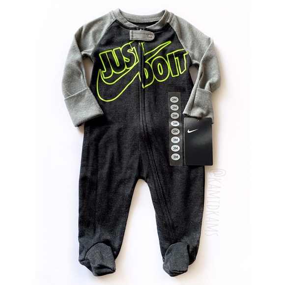 Nike Other - NWT Nike Footed Sleeper Size 3 Months